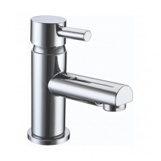 RAK Prima Mono Basin Mixer Tap with Clicker Waste - Chrome