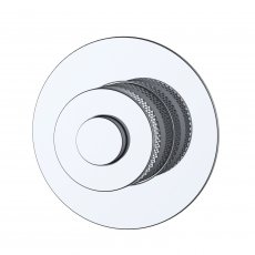 RAK Prima Tech Concealed Stop Valve - Chrome