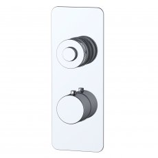 RAK Prima Tech Thermostatic 1 Outlet Concealed Shower Valve - Chrome