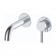 RAK Prima Tech Basin Mixer Tap Wall Mounted - Chrome