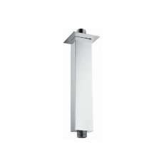 RAK Ceiling Mounted Square Shower Arm 250mm Length - Chrome