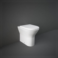 RAK Resort Rimless Back to Wall Toilet - Soft Close Seat