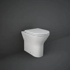 RAK Resort Rimless Back to Wall Toilet with Slim Sandwich Soft Close Seat