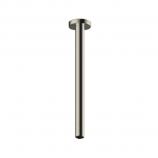 RAK Ceiling Mounted Shower Arm 300mm Length - Brushed Nickel