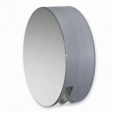 RAK Round Freeflow Overflow Bath Filler with Click Clack Waste - Chrome