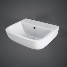 RAK Series 600 Cloakroom Basin 400mm Wide - 2 Tap Hole