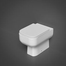 RAK Series 600 Rimless Back to Wall Pan Alpine White - Excluding Seat