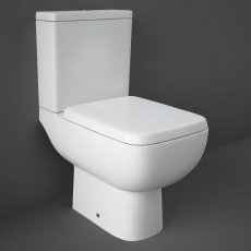 RAK Series 600 Close Coupled Toilet with Soft Close Wrapover Seat
