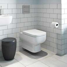 RAK Series 600 Rimless Wall Hung Toilet (inc Soft Close Seat)