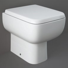 RAK Series 600 Rimless Back to Wall Toilet (inc Soft Close Seat)