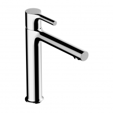 RAK Sorrento Medium Height Basin Mixer Tap Without Waste - Chrome