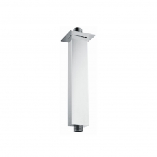 RAK Ceiling Mounted Square Shower Arm 120mm Length - Chrome