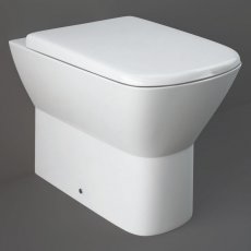 RAK Summit Back to Wall Pan Alpine White - Excluding Seat