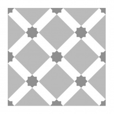 RAK Symphony Ornamental A Tiles 200mm x 200mm - Matt Decor (Box of 14)