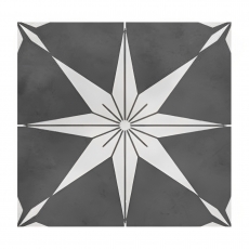 RAK Symphony Star A Tiles 200mm x 200mm - Matt Decor (Box of 14)