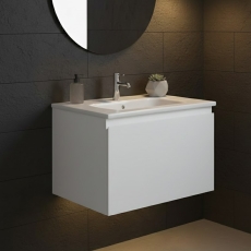 RAK Joy Uno 600mm 1-Drawer Wall Hung Vanity Unit
