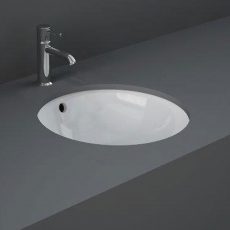 RAK Variant Round Undermount Countertop Basin 415mm Wide - 0 Tap Hole