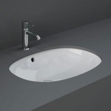 RAK Variant Oval Undermount Basin 565mm Wide - 0 Tap Hole