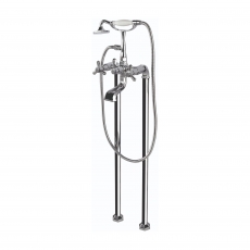 RAK Washington Freestanding Bath Shower Mixer Tap - Chrome