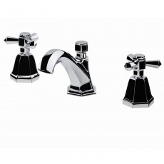 RAK Washington 3-Hole Basin Mixer Tap Deck Mounted - Chrome