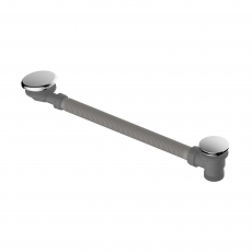 RAK Bath Overflow Filler Waste - Brushed Nickel