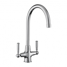 Rangemaster Aquaclassic Dual Lever Kitchen Sink Mixer Tap - Chrome