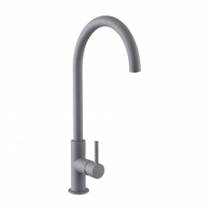 Rangemaster Igneous Granite Single Lever Kitchen Sink Mixer Tap - Dove Grey
