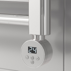 Reina Mini Round Thermostatic Element 300W - Chrome