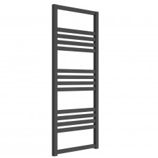 Reina Bolca Designer Heated Towel Rail 1200mm H x 485mm W Anthracite