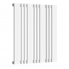 Reina Bonera Designer Horizontal Radiator 550mm H x 456mm W White