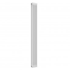 Reina Colona 3 Column Vertical Radiator 1800mm H x 200mm W - White