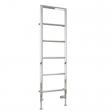 Reina Dora Designer Heated Towel Rail 1470mm H x 500mm W - Chrome