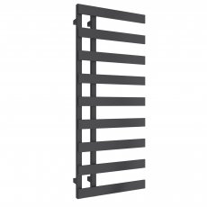 Reina Florina Designer Heated Towel Rail 1235mm H x 500mm W Anthracite