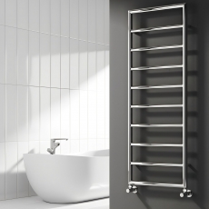 Reina Nardo Chrome Designer Heated Towel Rail
