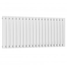 Reina Neval Single Horizontal Aluminium Radiator 600mm H x 1171mm W White