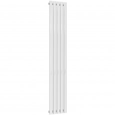 Reina Neval Single Vertical Aluminium Radiator 1800mm H x 286mm W White