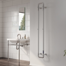 Reina Pelmo Dry Electric Stainless Steel Designer Heated Towel Rail