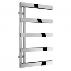 Reina Piazza Designer Heated Towel Rail 870mm H x 500mm W Polished
