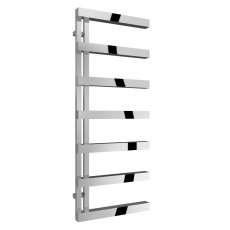 Reina Piazza Designer Heated Towel Rail 1270mm H x 500mm W Polished