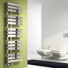 Reina Sesia Chrome Designer Heated Towel Rail