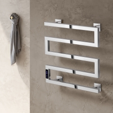 Reina Vispa Dry Electric Stainless Steel Designer Heated Towel Rail