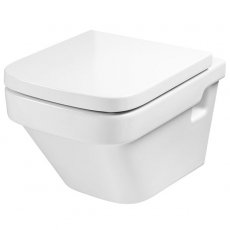 Roca Dama-N Compact Wall Hung Toilet 500mm Projection Standard Seat