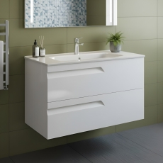 Royo Vitale 1000mm 2-Drawer Wall Hung Vanity Unit