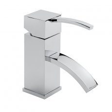 Sagittarius Arke Monobloc Basin Mixer Tap with Pop Up Waste - Chrome