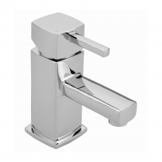 Sagittarius Axis Mono Basin Mixer Tap with Sprung Waste - Chrome
