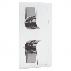 Sagittarius Bari Thermostatic Concealed Shower Valve Dual Handle - Chrome