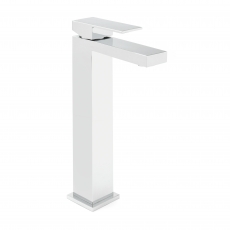 Sagittarius Blade Tall Mono Basin Mixer Tap with Sprung Waste - Chrome