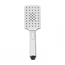 Sagittarius Capri 3 Mode Push Button Rectangular Shower Handset - Chrome