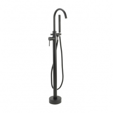 Sagittarius Ergo Mono Bath Shower Mixer Tap Freestanding - Black