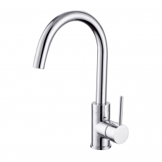 Sagittarius Ergo Mono Kitchen Sink Mixer Tap Side Action Chrome